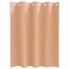 vidaXL Tende Blackout con Anelli 2 pcs Marrone Chiaro 140 x 140 cm
