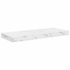 vidaXL Scaffale da parete 4 pcs Marmo Bianco 50 x 23 x 4 cm