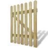 vidaXL Cancello da Giardino in Legno 100x120 cm
