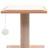 vidaXL Albero per Gatti con Tappeto Tiragraffi in Sisal 62 cm