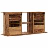 vidaXL Supporto Acquario 121x41x58cm in Legno Multistrato Legno Antico