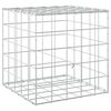 vidaXL Gabione con Filo da 3,5 mm e Rete da 10x10 cm 50x50x50 cm
