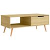 vidaXL Tavolino Salotto Rovere Sonoma 100x49,5x43 cm Legno Multistrato