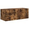 vidaXL Mobile TV da parete 78,5 x 31 x 29,5 cm Rovere fum&eacute;
