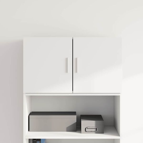 vidaXL Mobile a Parete Bianco 70x42,5x40 cm in Legno Multistrato