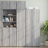 vidaXL Mobile a Parete Grigio Sonoma 45x42,5x40cm in Legno Multistrato