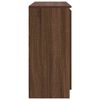 vidaXL Credenza con Cassetti Rovere Marrone 100,5x35x76 cm Truciolato