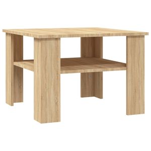vidaXL Tavolino da Salotto Rovere Sonoma 60x60x42 cm Legno Multistrato