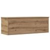 vidaXL Scatola di Stoccaggio Rovere artigianale 102 x 35 x 35 cm