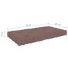 vidaXL Cuscino per Pallet e Pavimento Talpa 73x40x7 cm in Cotone