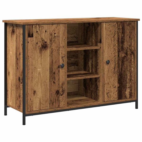 vidaXL Credenza Legno vecchio 100 x 35 x 70 cm