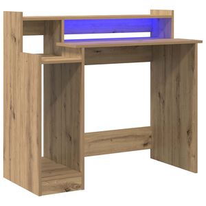 vidaXL Scrivania Rovere artigianale 97 x 45 x 90 cm