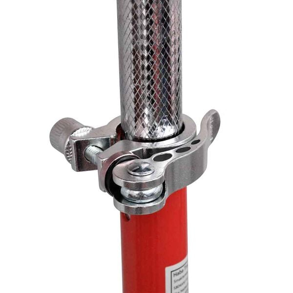 vidaXL Monociclo Regolabile Rosso 16 Pollici