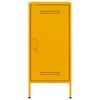vidaXL Credenza Giallo Senape 36x39x79 cm in Acciaio