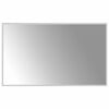 vidaXL Specchio da bagno LED Trasparente 100 x 60 cm vetro temperato