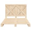 vidaXL Giroletto con Testiera 140x200 cm in Legno Massello di Pino