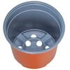 vidaXL Vaso per Fiori 100 pcs Terracotta &Oslash; 15 x 12.5 cm Plastica