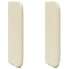 vidaXL Orecchia della Testata Crema 40,5 x 40,5 x 4 cm PVC