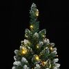 vidaXL Albero di Natale Artificiale con 300 LED 210 cm