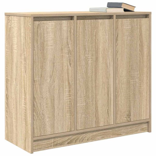 vidaXL Credenza Rovere Sonoma 85x34x76 cm in Legno Multistrato