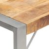 vidaXL Tavolo da Pranzo 220x100x75cm in Legno Massello di Mango Grezzo