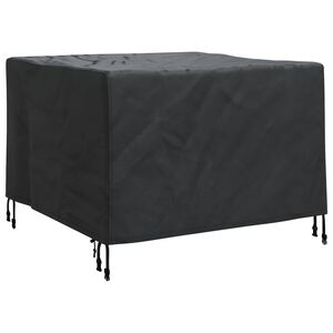 vidaXL Copertura per mobili 99 x 99 x 60 cm Tessuto Oxford 600D Nero