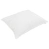 vidaXL Duvet Invernale con cuscino 3 pcs Bianco Microfibra