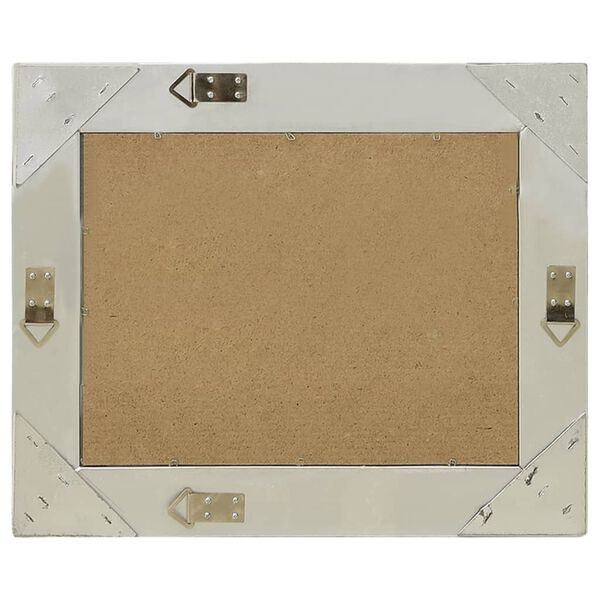 vidaXL Specchio da Parete Stile Barocco 60x40 cm Argento