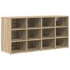 vidaXL Mobile per scarpe 103 x 30 x 51 cm Legno ingegnerizzato