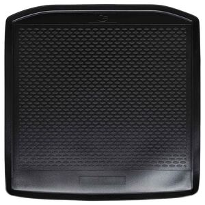 vidaXL Tappetino per Bagagliaio Nero TPE