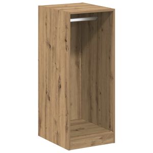 vidaXL Guardaroba Rovere Artigianale 41 x 48 x 102 cm