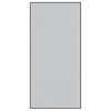 vidaXL Tappetino Grigio e Nero 120 x 250 cm 100% Poliammide