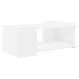 vidaXL Tavolino da salotto Bianco 90 x 50 x 33 cm Legno ingegnerizzato