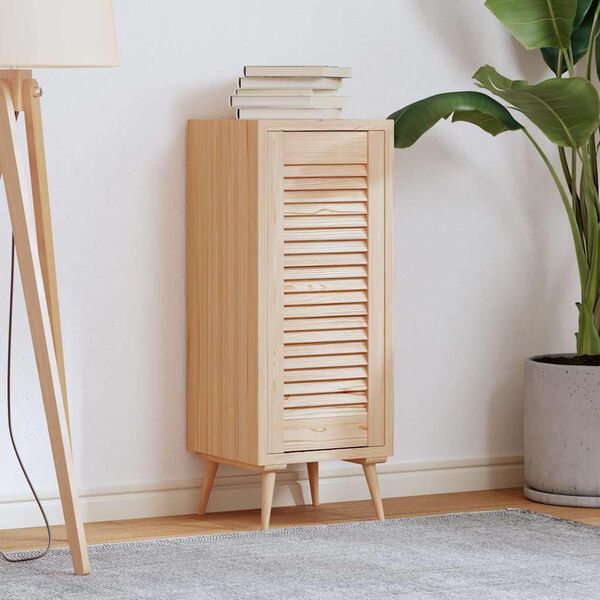 vidaXL Anta con Design a Lamelle 69x29,5 cm in Legno di Pino