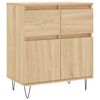 vidaXL Credenza Rovere Sonoma 60x35x70 cm in Legno Multistrato