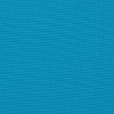 vidaXL Cuscino per Panca Azzurro 120x50x7 cm in Tessuto Oxford