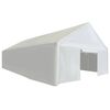 vidaXL Tenda Capannone in PE 5x10 m Bianca