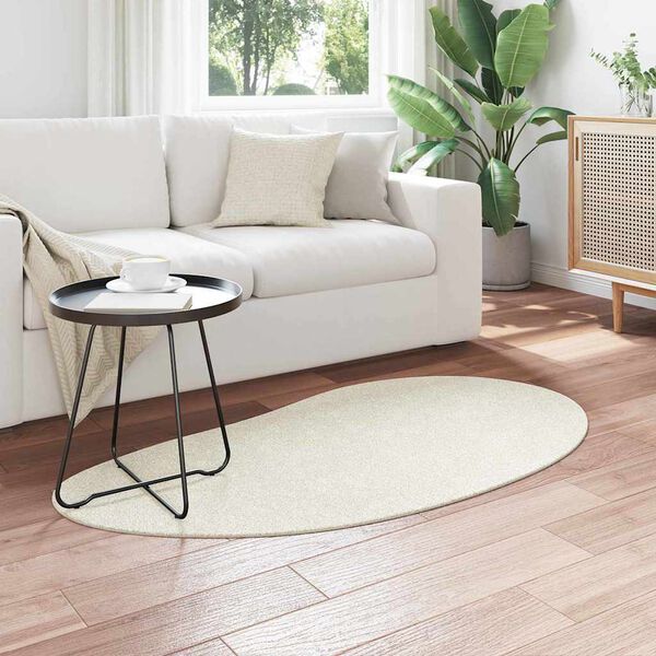 vidaXL Tappeti per area HUARTE Crema 80 x 150 cm Poliestere