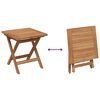 vidaXL Lettino prendisole 1-persona 2 pcs Marrone Legno di teak solido