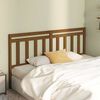 vidaXL Testiera per Letto ambra 186x4x100 cm in Legno Massello di Pino