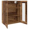 vidaXL Armadio Montaggio a parete Legno vecchio 69,5 x 34 x 90 cm