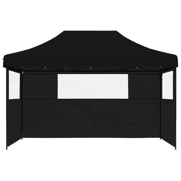 vidaXL Tenda Party Nero 292 x 440 x 315 cm Tessuto Oxford