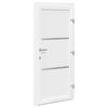 vidaXL Porta Frontale Bianco PVC