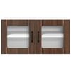 vidaXL Mobile da cucina Rovere Marrone 80 x 31 x 40 cm