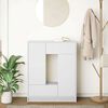 vidaXL Credenza con Cassetti e Ante Bianco 73x31x90 cm