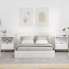 vidaXL Armadio da Notte 2 pcs Bianco lucido 49 x 36 x 61 cm