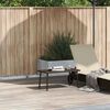 vidaXL Tavolino Giardino Rettangolare Marrone 80x40x37 cm Polyrattan