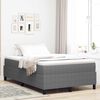 vidaXL Struttura letto piattaforma Grigio chiaro 120 x 200 cm Tessuto