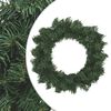 vidaXL Ghirlanda di Natale Verde &Oslash; 30 cm PVC