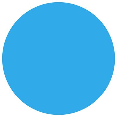 Telo Copripiscina Solare Copertura Rotonda PE 488 cm Blu